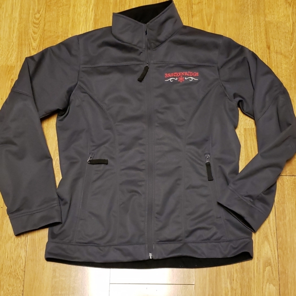 Dark gray Breckinridge full zip Fahrenheit jacket